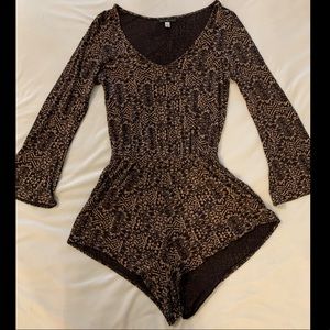 Billabong Long Sleeve Romper